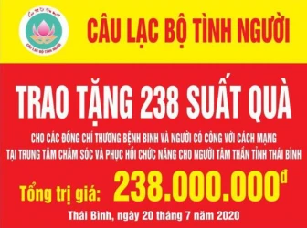Thông cáo báo chí: Câu lạc bộ Tình Người tri ân nhân kỷ niệm 73 năm ngày Thương binh - Liệt sĩ (27/7/1947 – 27/7/2020)